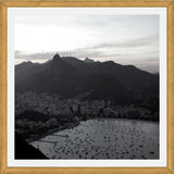 Cuadro Corcovado Sunset BW