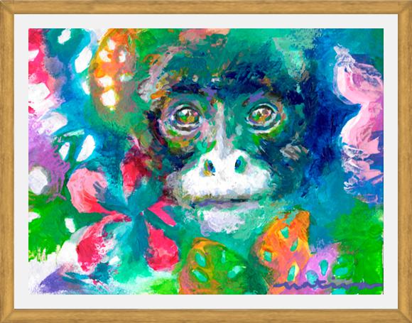 Cuadro Profundo en la Selva