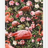 Cuadro Floral and Flamingo Pattern