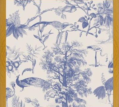 Cuadro Vintage Nature Blue