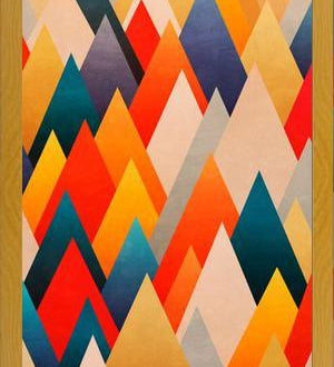 Cuadro Multiple Triangles