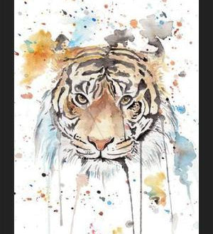 Cuadro Retrato de un Tigre