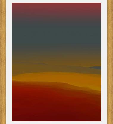 Cuadro Serene Sunset