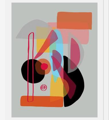 Cuadro Modern minimal forms 22