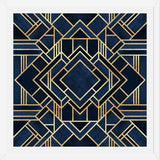 Cuadro Art Deco Blue