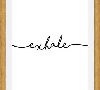Cuadro Exhale