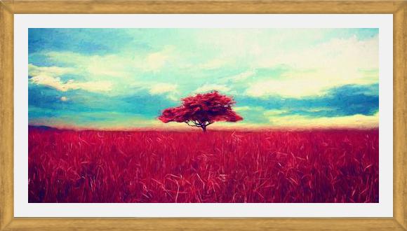 Cuadro Red Tree
