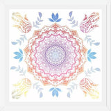 Enmarcado BOHO HAMSA MANDALA