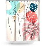 Cortina de Baño Beach Girl 04