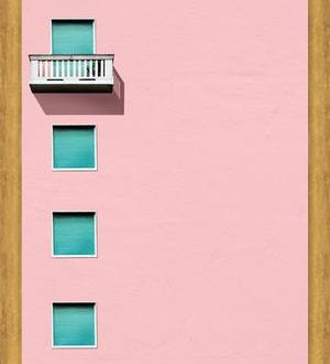 Cuadro Ventanas y balcón, San Remo.