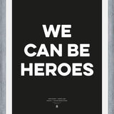 Cuadro Good Music David Bowie We can be heroes