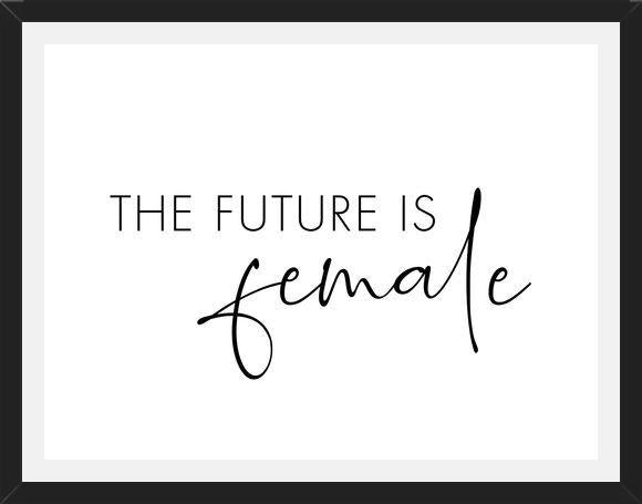 Cuadro The future is female