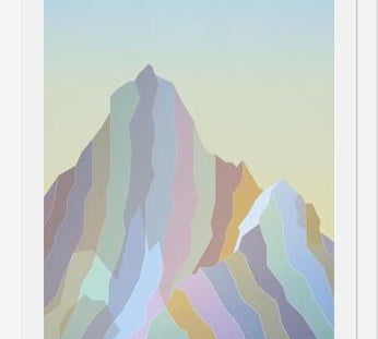 Cuadro Mountains II