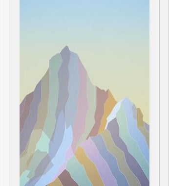 Cuadro Mountains II