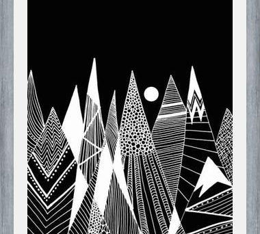 Cuadro Patterns in the mountains