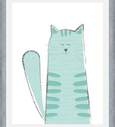 Cuadro Gato