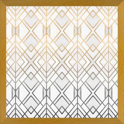 Cuadro Gold And Grey Geo