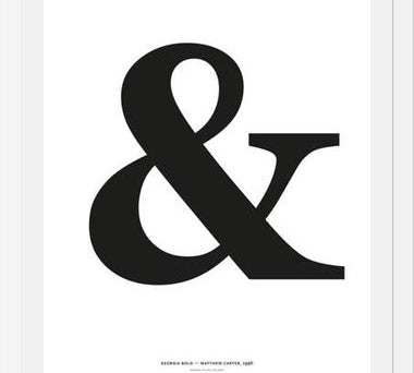 Cuadro Ampersand Georgia 01