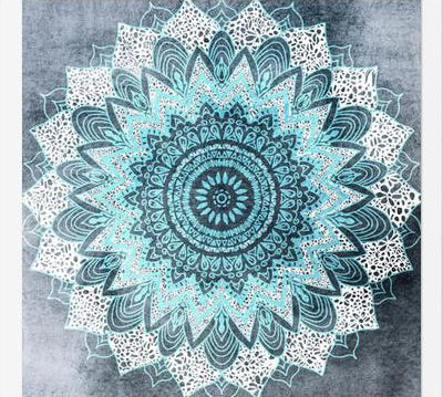 Cuadro BOHOCHIC MANDALA IN BLUE