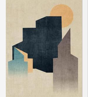 Cuadro Abstract Architecture 07