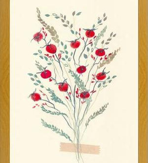 Cuadro Retro Floral Arrangement 02