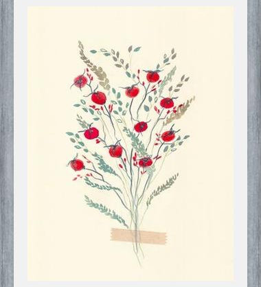 Cuadro Retro Floral Arrangement 02