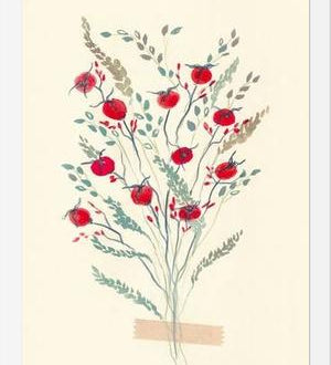 Cuadro Retro Floral Arrangement 02