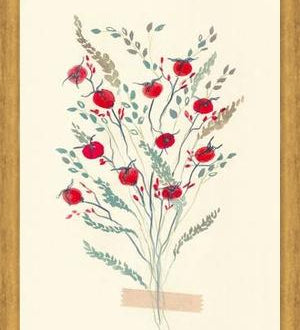 Cuadro Retro Floral Arrangement 02