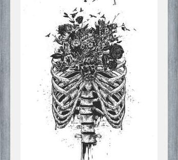 Cuadro New Life (b&w)