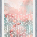 Cuadro Rose Clouds And Cubes
