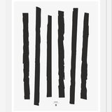 Cuadro Marble Sticks Black