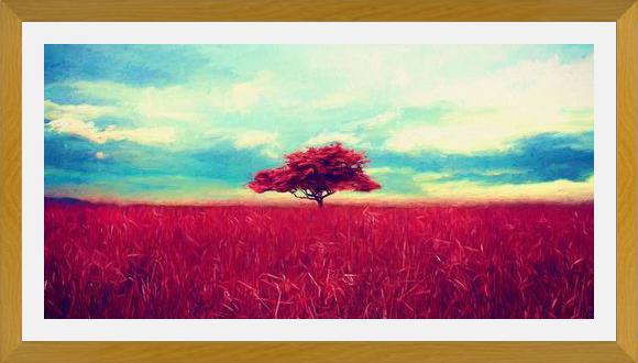 Cuadro Red Tree