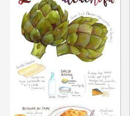 Cuadro Lasaña de Alcahofa