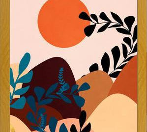 Cuadro A tropical landscape 3