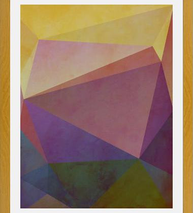 Cuadro Interconnected Triangles V