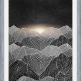 Cuadro Lines in the mountains XIX