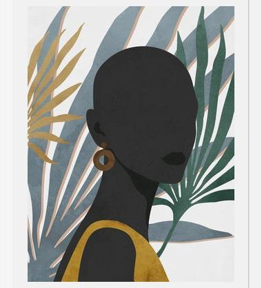 Cuadro Beautiful African 2