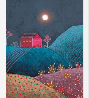 Cuadro Midnight landscape III