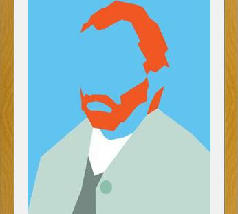 Cuadro Van Gogh (Autorretrato)