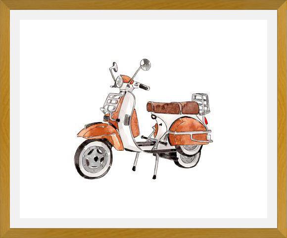 Cuadro Vintage Motorcycle