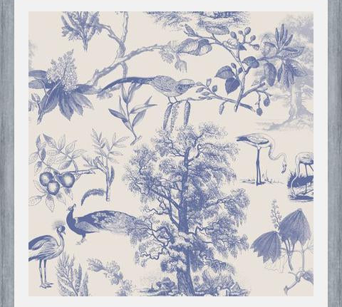 Cuadro Vintage Nature Blue