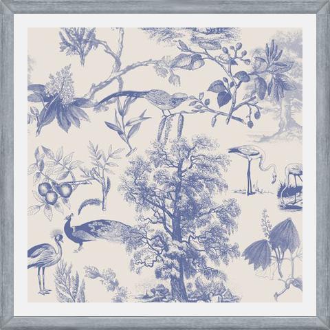 Cuadro Vintage Nature Blue