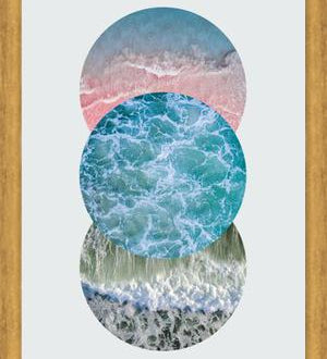Cuadro Ocean Circles