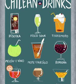 Cuadro Chilean Drinks