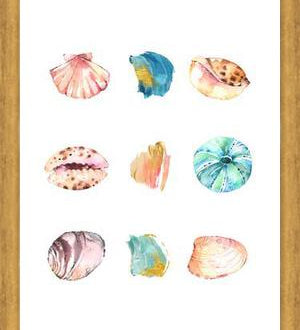 Cuadro Sea And Brush Strokes