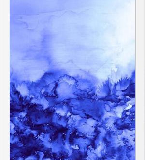 Cuadro INTO ETERNITY, INDIGO PURPLE