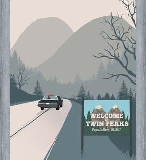 Cuadro Welcome to Twin Peaks