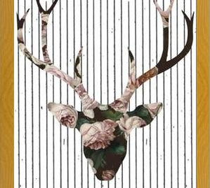 Cuadro Deer in Bloom