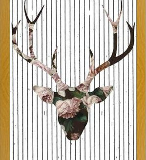 Cuadro Deer in Bloom