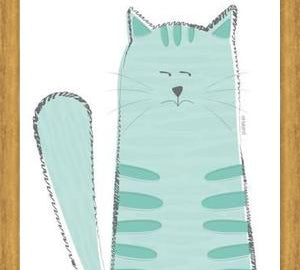 Cuadro Gato
